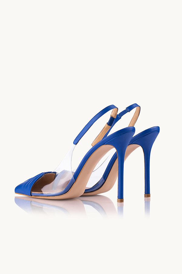 Blue Adventure  su moderne cipele sa otvorenom petom i posebno naglašenim špicastim vrhom.