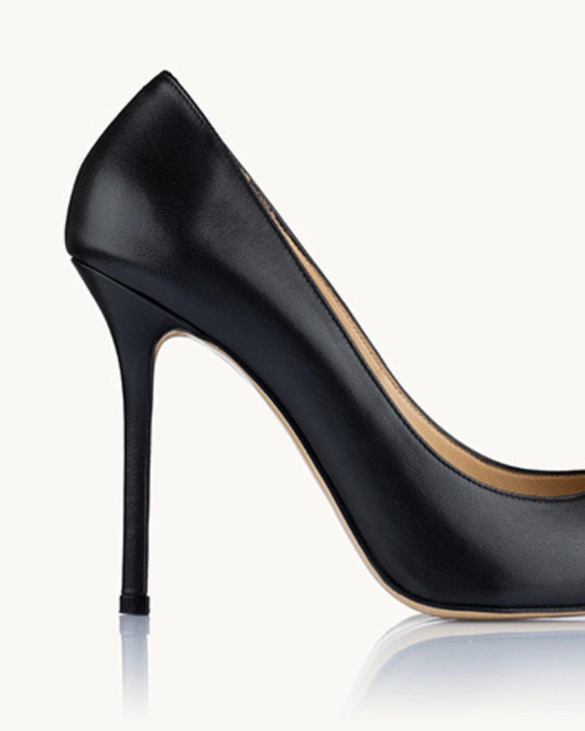 Visoke potpetice i radni dan: Kako odabrati ženske cipele za posao? 2 Crne, savrsene kozne salonke za posao.